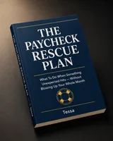 The Paycheck Rescue Plan — bonus eBook cover mockup
